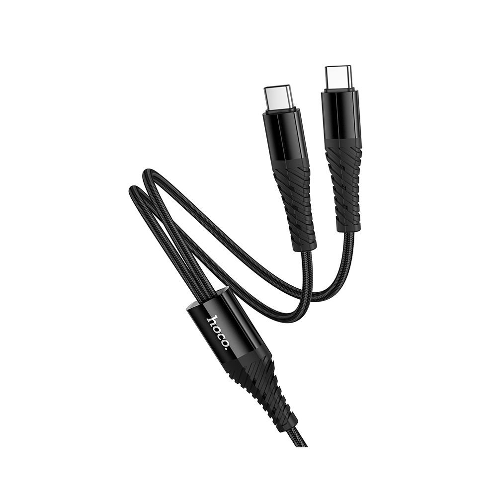 Nabíjecí kabel USB-C - 2 x USB-C HOCO X123, 10W, 1m, černý