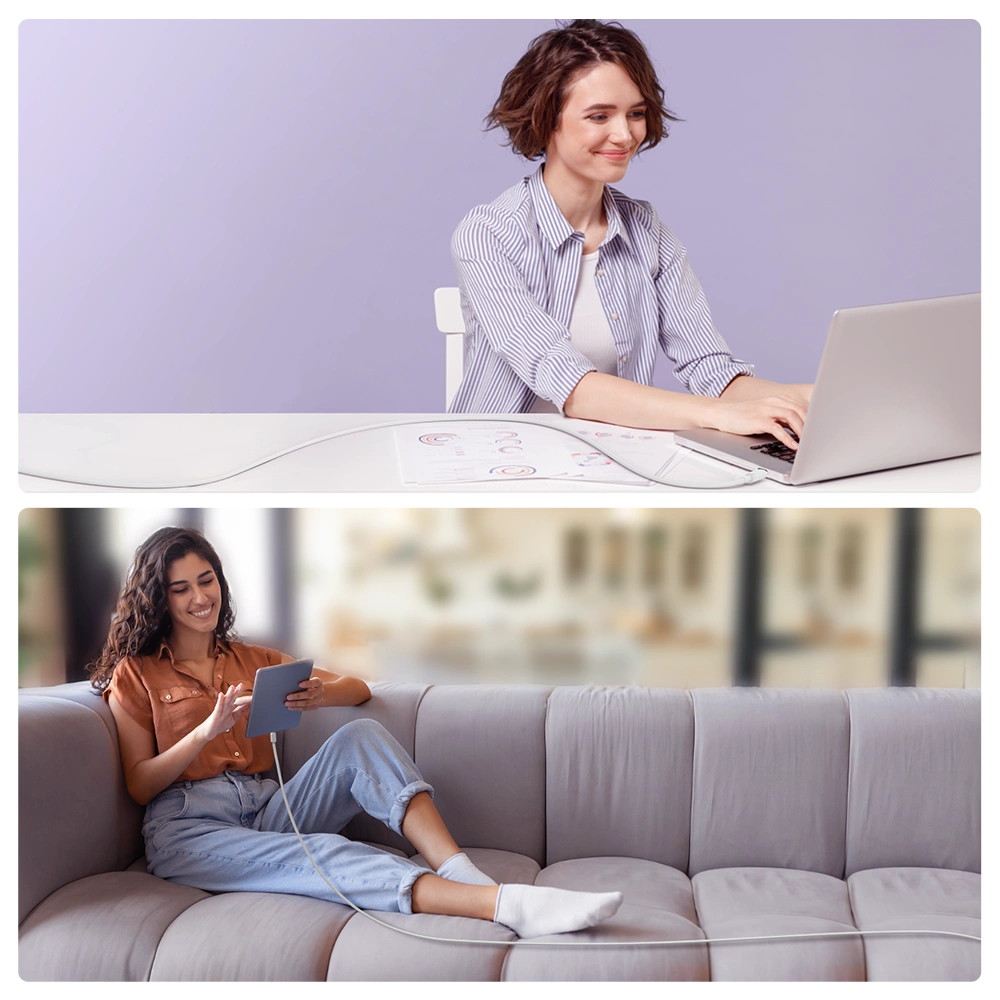 Datový a nabíjecí kabel USB-C - Lightning Joyroom S-A14, 30W, 1.2m, bílý