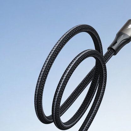 USB-A to USB-C Data and Charging Cable Joyroom S-A25 Light-Speed, 100W, 1.2m, Black