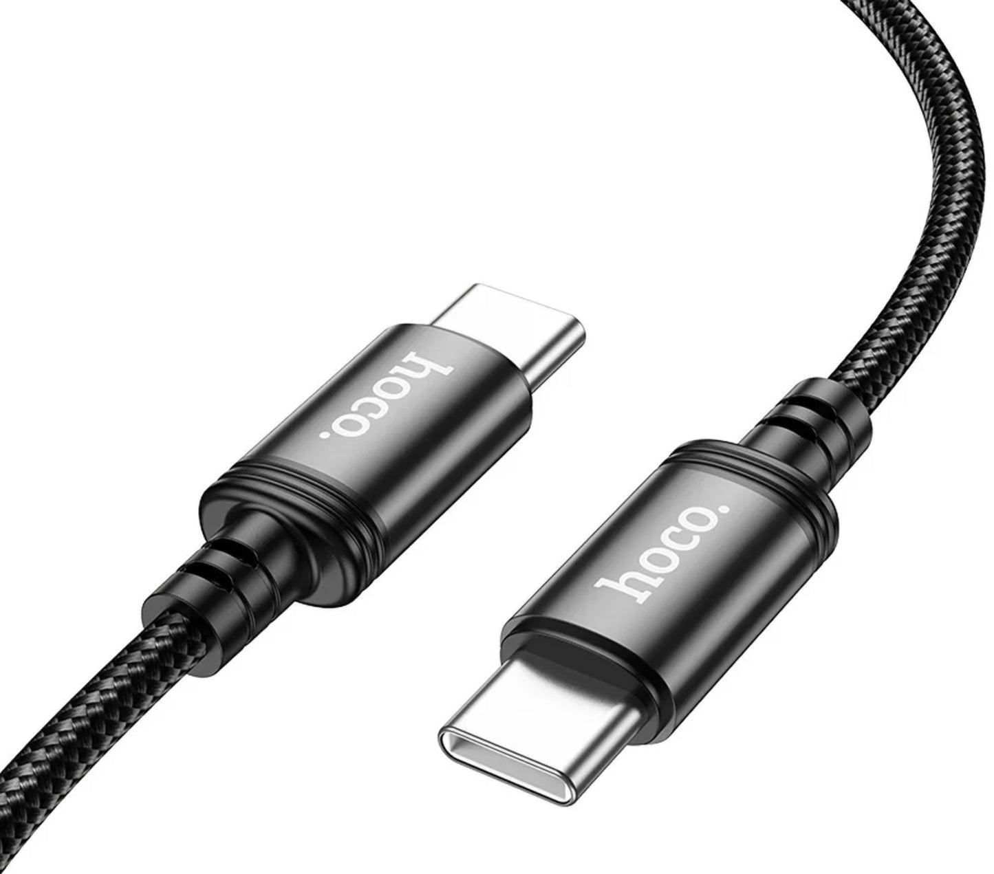 Datový a nabíjecí kabel USB-C - USB-C HOCO X91, 60W, 3m, černý