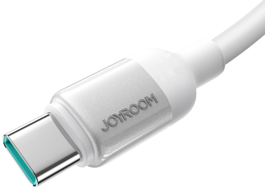 Datový a nabíjecí kabel USB-A - USB-C Joyroom S-A62 Lively, 18W, 1,2m, bílý