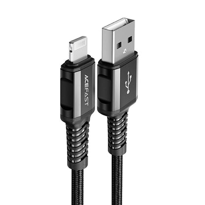 Datový a nabíjecí kabel USB-A - Lightning Acefast C1-02, 18W, 1.2m, černý