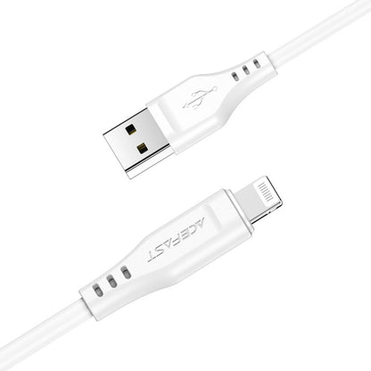 Datový a nabíjecí kabel USB-A - Lightning Acefast C3-02, 18W, 1.2m, Bílý