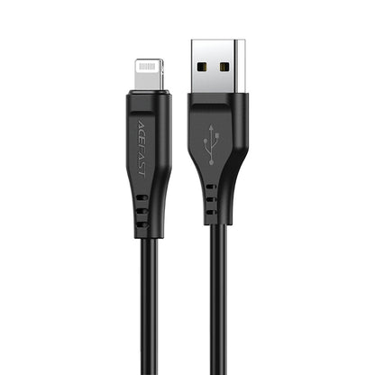 Datový a nabíjecí kabel USB-A - Lightning Acefast C3-02, 18W, 1.2m, Černý