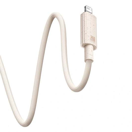 Datový a nabíjecí kabel USB-A - Lightning Baseus Habitat, 18W, 2m, zelený P10360200631-01