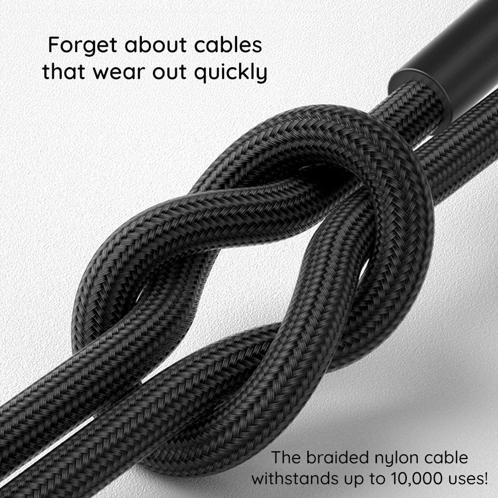 Datový a nabíjecí kabel USB-A - Lightning ColorWay CW-CBUL004, 18W, 1m, Červený