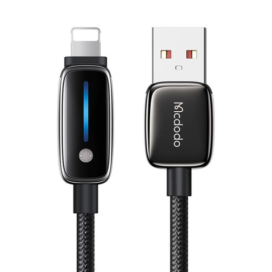 Datový a nabíjecí kabel USB-A - Lightning McDodo CA-0010, 18W, 1.2m, Černý