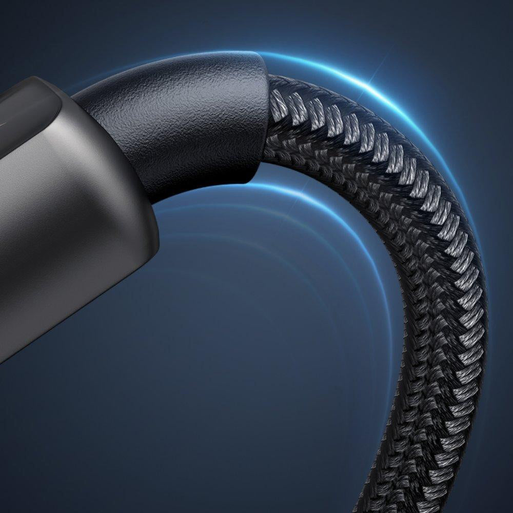 Datový a nabíjecí kabel USB-A - Lightning McDodo CA-3620 s displejem a funkcí automatického vypnutí, 18W, 1.2m, černý.