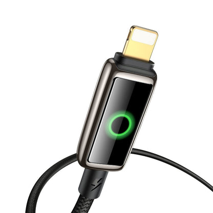 Datový a nabíjecí kabel USB-A - Lightning McDodo CA-6590 Auto Power Off, 18W, 1.2m, Černý