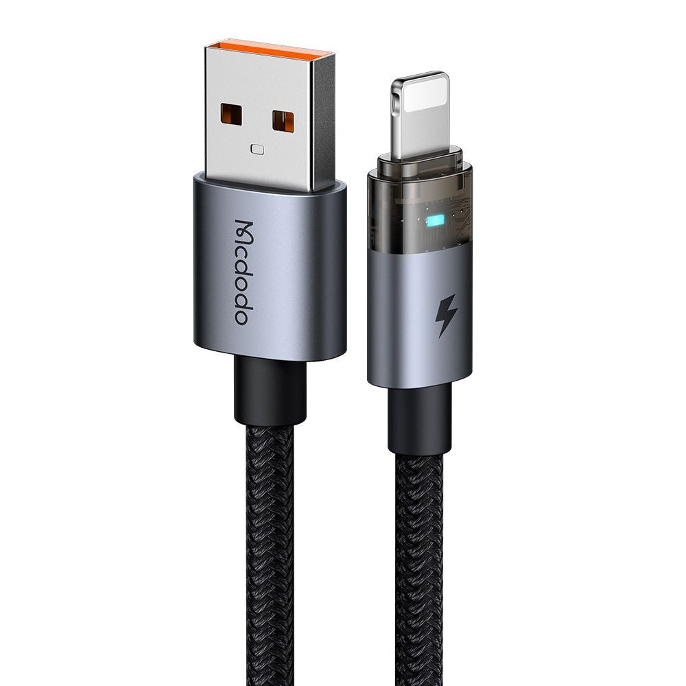 Datový a nabíjecí kabel USB-A - Lightning McDodo CA-6910, 18W, 1.2m, Černý