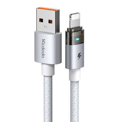 Datový a nabíjecí kabel USB-A - Lightning McDodo CA-6912, 18W, 1.2m, Bílý