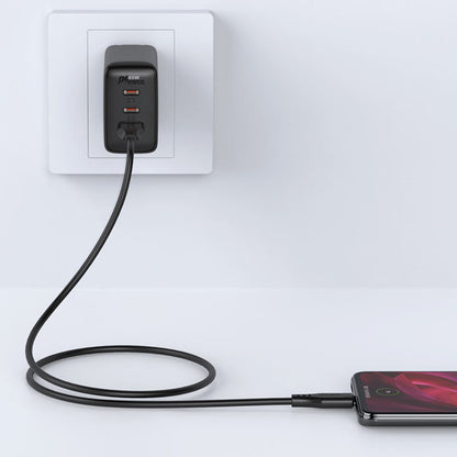 Datový a nabíjecí kabel USB-A - microUSB Acefast C3-09, 18W, 1.2m, Bílý