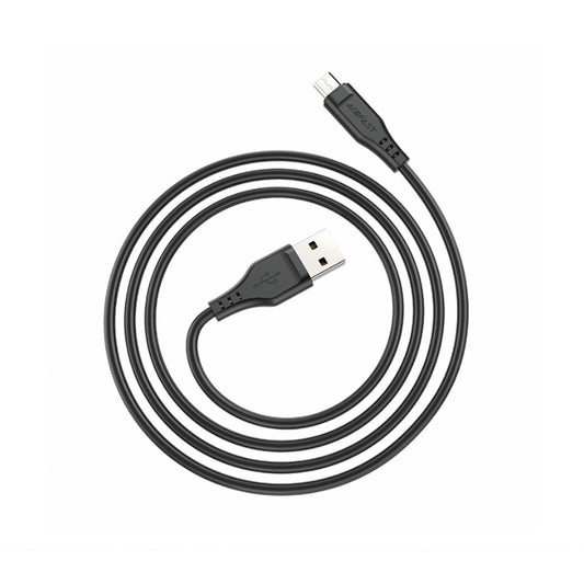 Datový a nabíjecí kabel USB-A - microUSB Acefast C3-09, 18W, 1.2m, Černý