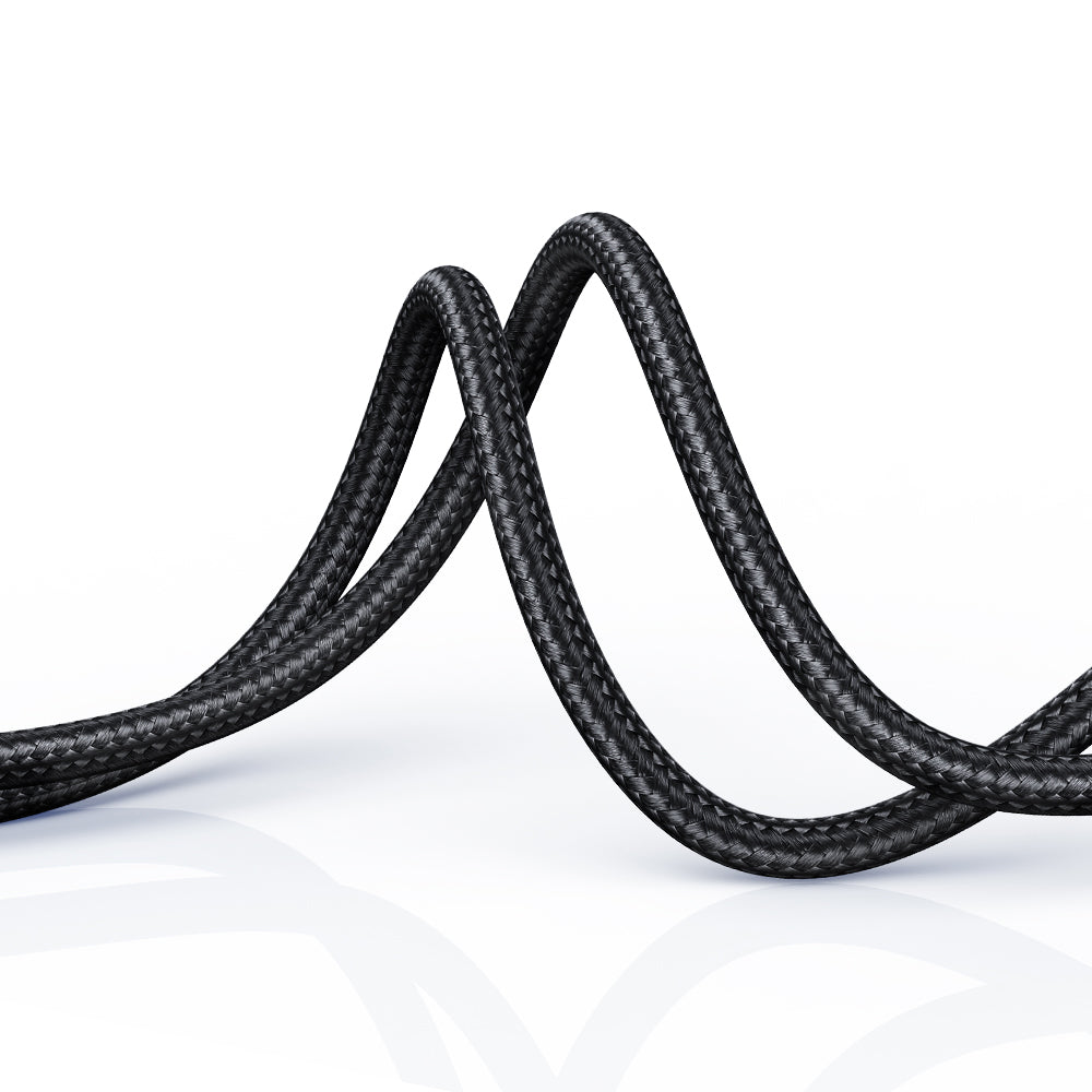 Datový a nabíjecí kabel USB-A - microUSB McDodo CA-3990, 18W, 1m, Černý