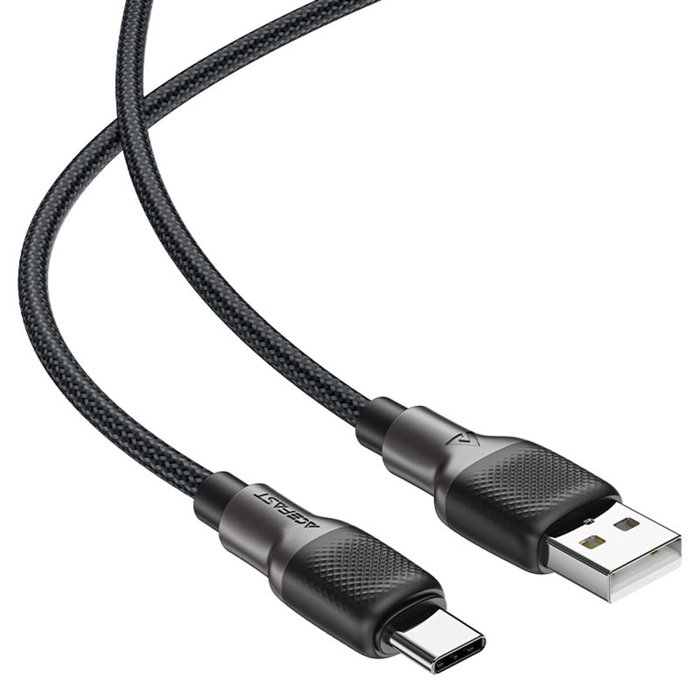 Datový a nabíjecí kabel USB-A - USB-C Acefast C10-04, 18W, 1.2m, černý