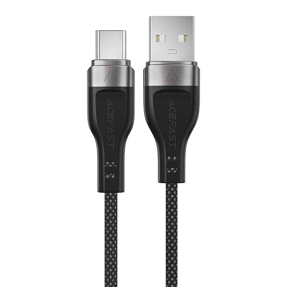 Datový a nabíjecí kabel USB-A - USB-C Acefast C11-04, 18W, 1.2m, černý