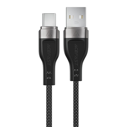 Datový a nabíjecí kabel USB-A - USB-C Acefast C11-04, 18W, 1.2m, černý