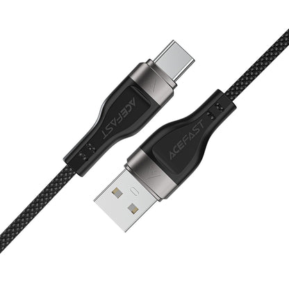 Datový a nabíjecí kabel USB-A - USB-C Acefast C11-04, 18W, 1.2m, černý