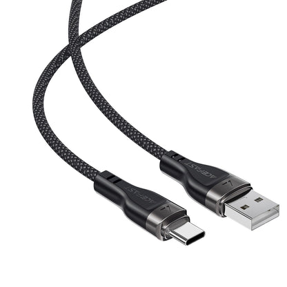 Datový a nabíjecí kabel USB-A - USB-C Acefast C11-04, 18W, 1.2m, černý