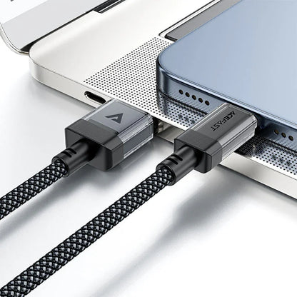 Datový a nabíjecí kabel USB-A - USB-C Acefast C12-04, 18W, 1,2m, černý