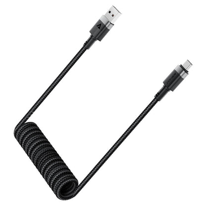Datový a nabíjecí kabel USB-A - USB-C Acefast C14-04, 18W, 1.2m, černý
