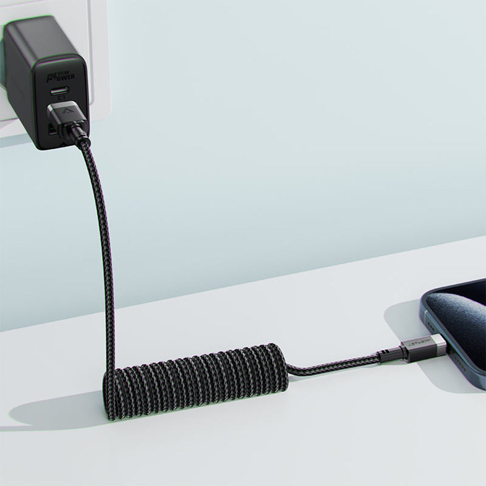 Datový a nabíjecí kabel USB-A - USB-C Acefast C14-04, 18W, 1.2m, černý