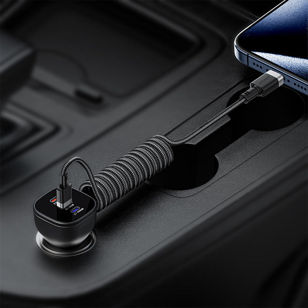 Datový a nabíjecí kabel USB-A - USB-C Acefast C14-04, 18W, 1.2m, černý