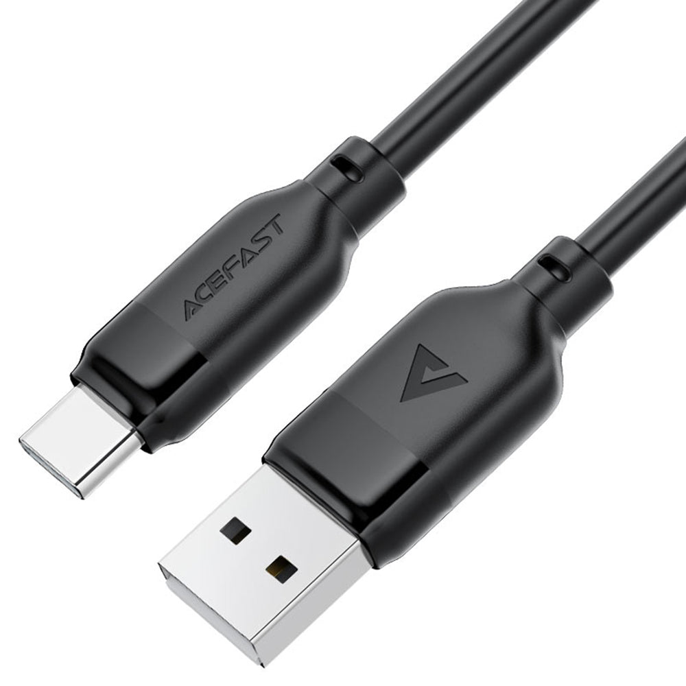 Datový a nabíjecí kabel USB-A - USB-C Acefast C16-04, 18W, 1.2m, černý