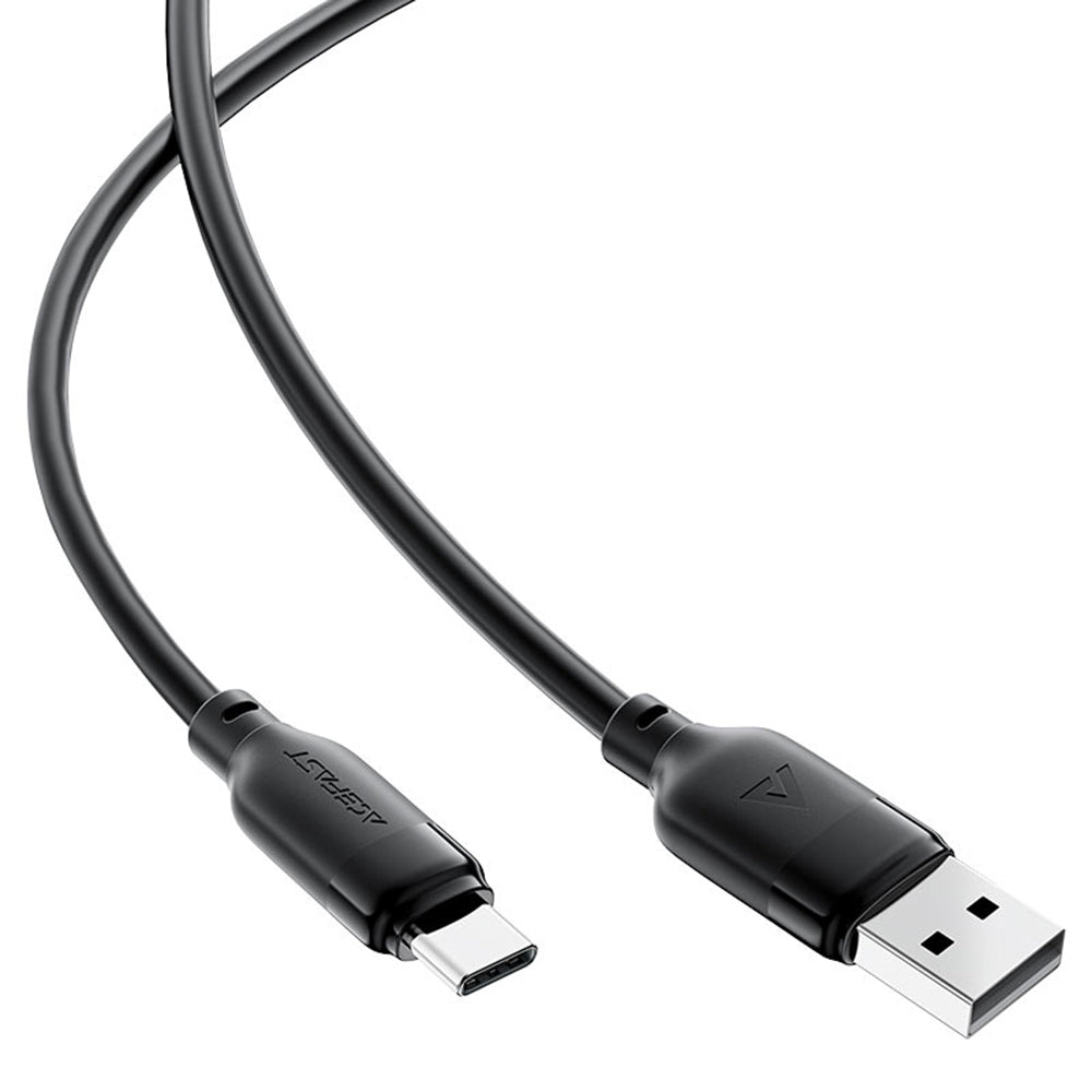 Datový a nabíjecí kabel USB-A - USB-C Acefast C16-04, 18W, 1.2m, černý