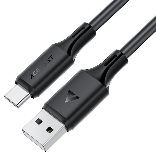 Datový a nabíjecí kabel USB-A - USB-C Acefast C17-04, 18W, 1.2m, černý