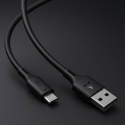 Datový a nabíjecí kabel USB-A - USB-C Acefast C17-04, 18W, 1.2m, černý