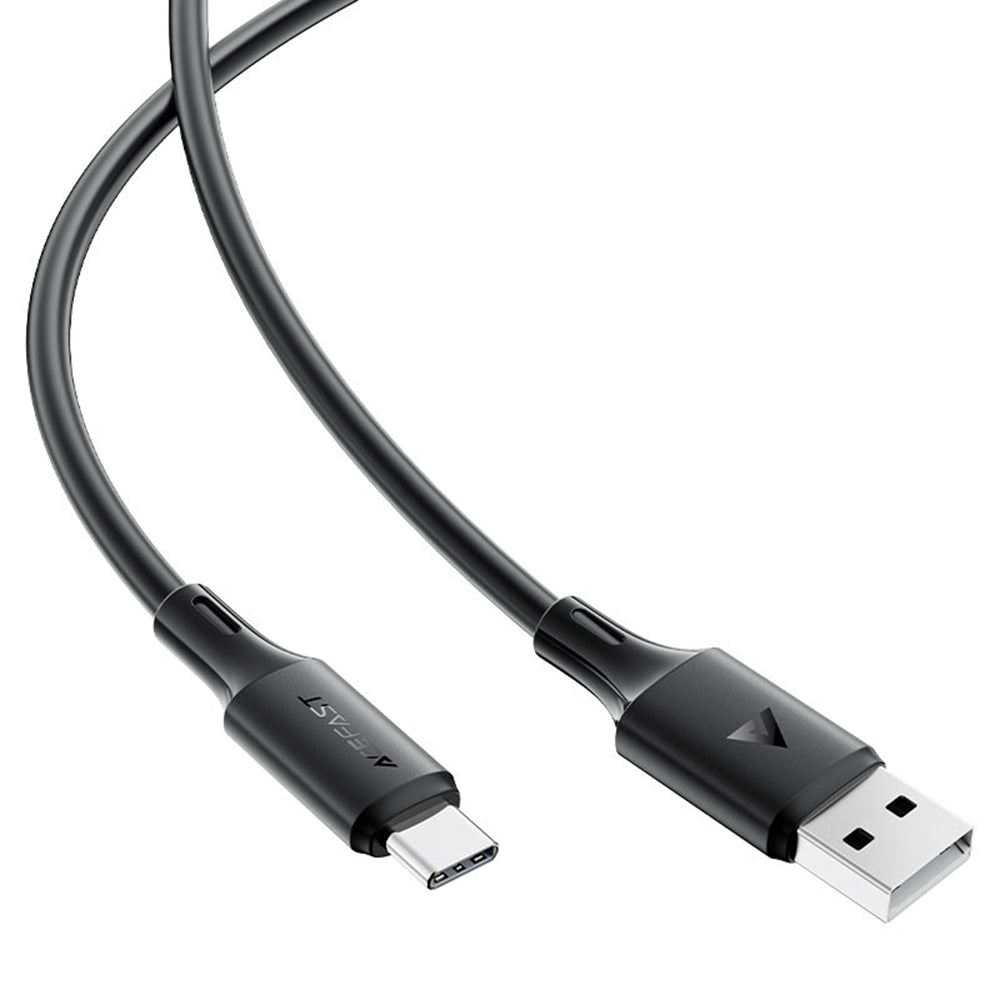 Datový a nabíjecí kabel USB-A - USB-C Acefast C17-04, 18W, 1.2m, černý