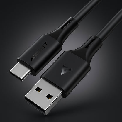 Datový a nabíjecí kabel USB-A - USB-C Acefast C17-04, 18W, 1.2m, černý