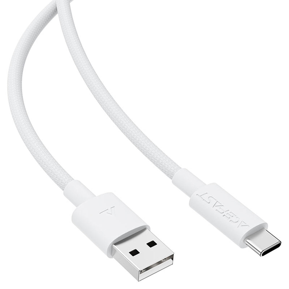 Datový a nabíjecí kabel USB-A - USB-C Acefast C18-04, 18W, 1.2m, bílý