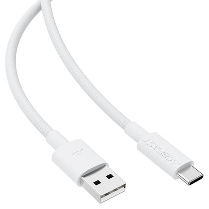 Datový a nabíjecí kabel USB-A - USB-C Acefast C18-04, 18W, 1.2m, bílý