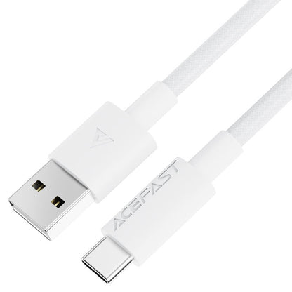 Datový a nabíjecí kabel USB-A - USB-C Acefast C18-04, 18W, 1.2m, bílý