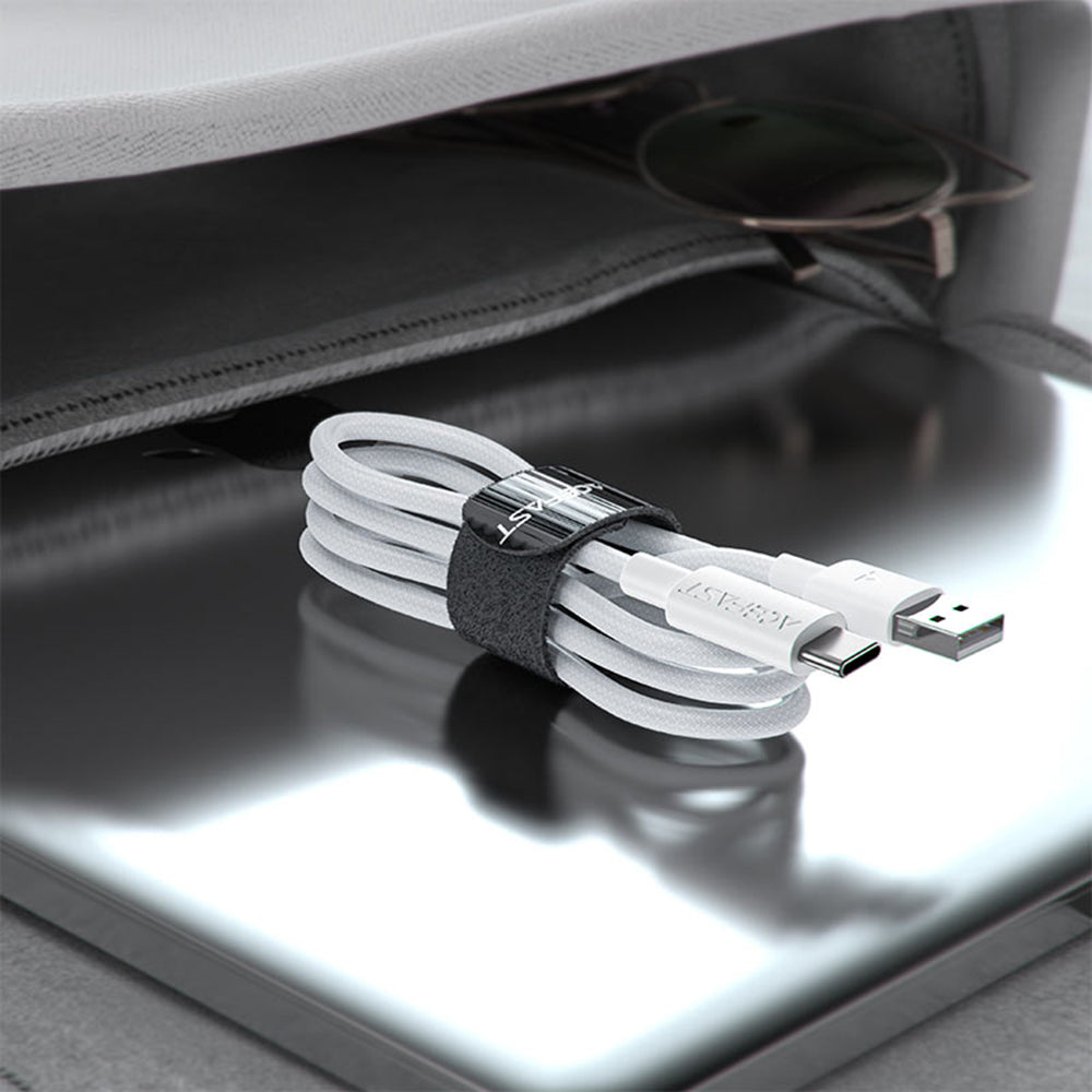 Datový a nabíjecí kabel USB-A - USB-C Acefast C18-04, 18W, 1.2m, bílý