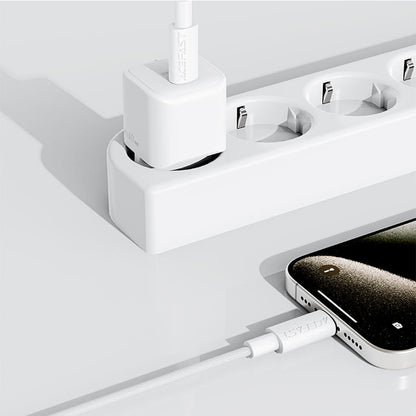 Datový a nabíjecí kabel USB-A - USB-C Acefast C18-04, 18W, 1.2m, bílý