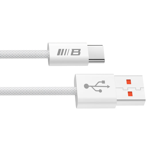 Datový a nabíjecí kabel USB-A - USB-C Blueo, 18W, 1.5m, Bílý