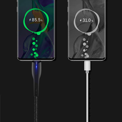 Datový a nabíjecí kabel USB-A - USB-C ColorWay CW-CBUC034, 18W, 1m, černý.