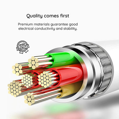 Datový a nabíjecí kabel USB-A - USB-C Lito LD03T, 18W, 1m, Bílý
