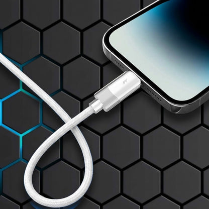 Datový a nabíjecí kabel USB-A - USB-C Lito LD07, 18W, 1m, Bílý