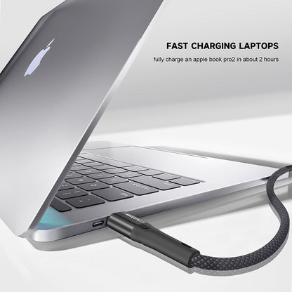 Datový a nabíjecí kabel USB-A - USB-C Lito LD14, 60W, 1m, černý