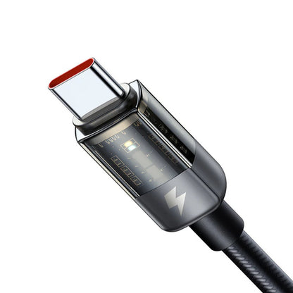 Datový a nabíjecí kabel USB-A - USB-C McDodo CA-3150 Auto Power Off, 100W, 1.2m, černý