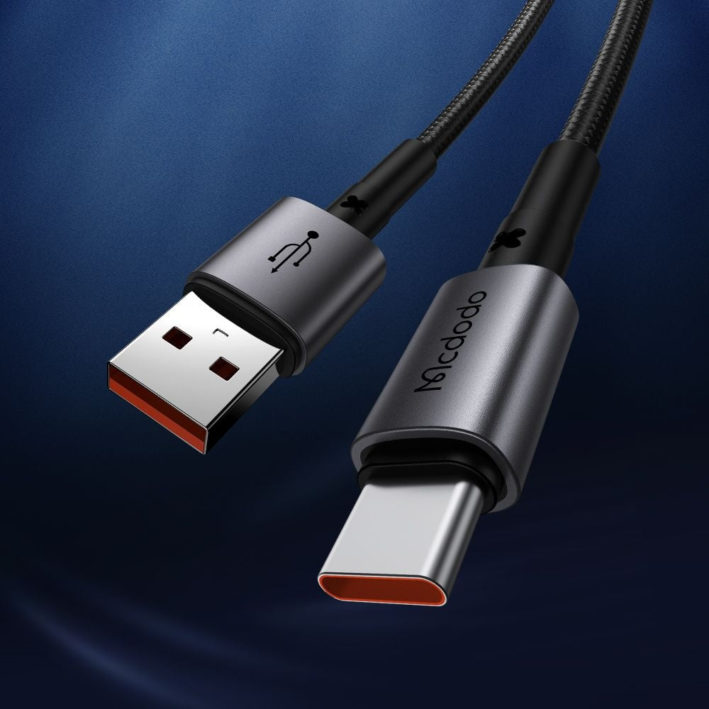 Datový a nabíjecí kabel USB-A - USB-C McDodo CA-3590, 100W, 1.2m, černý