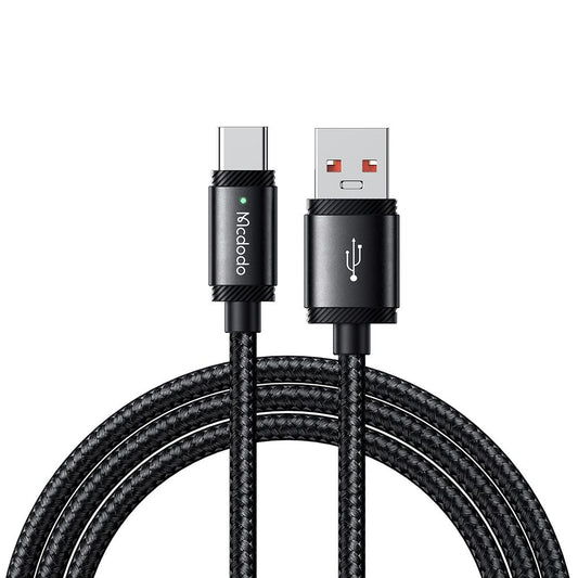 Datový a nabíjecí kabel USB-A - USB-C McDodo CA-4730, 120W, 1.5m, černý