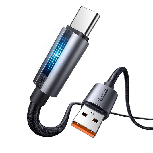 Datový a nabíjecí kabel USB-A - USB-C McDodo CA-5180, 100W, 1.2m, černý