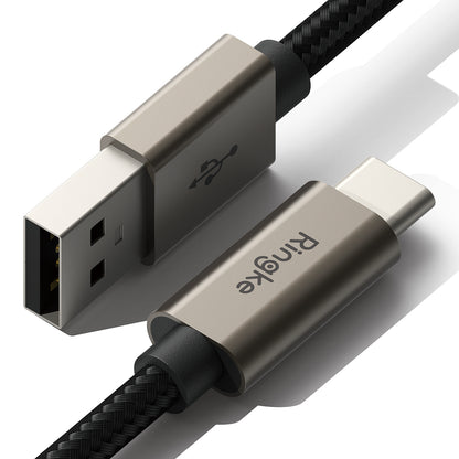 Datový a nabíjecí kabel USB-A - USB-C Ringke, 60W, 2m, černý