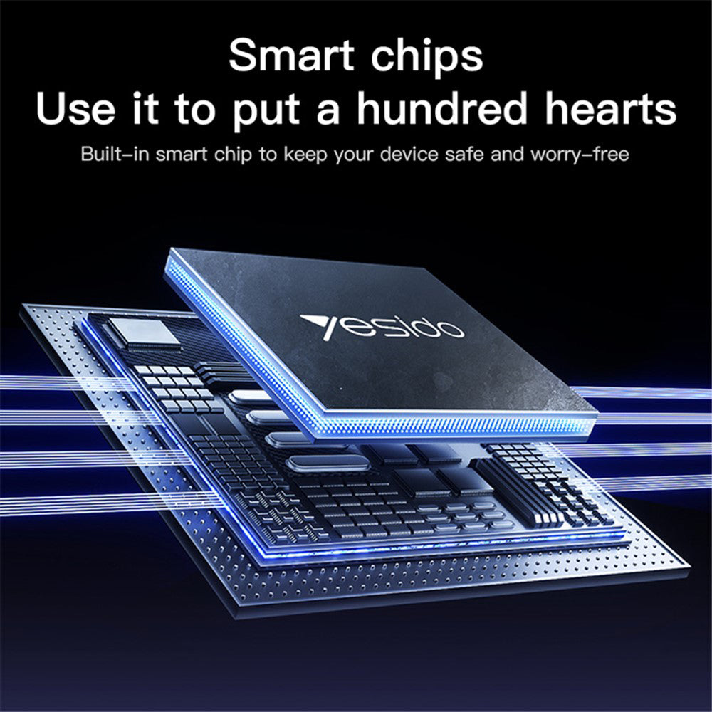 Datový a nabíjecí kabel USB-A - USB-C Yesido CA130C, 18W, 2m, Černý