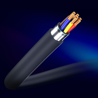 Datový a nabíjecí kabel USB-C - Lightning 3MK Hyper, 20W, 1,2m, bílý
